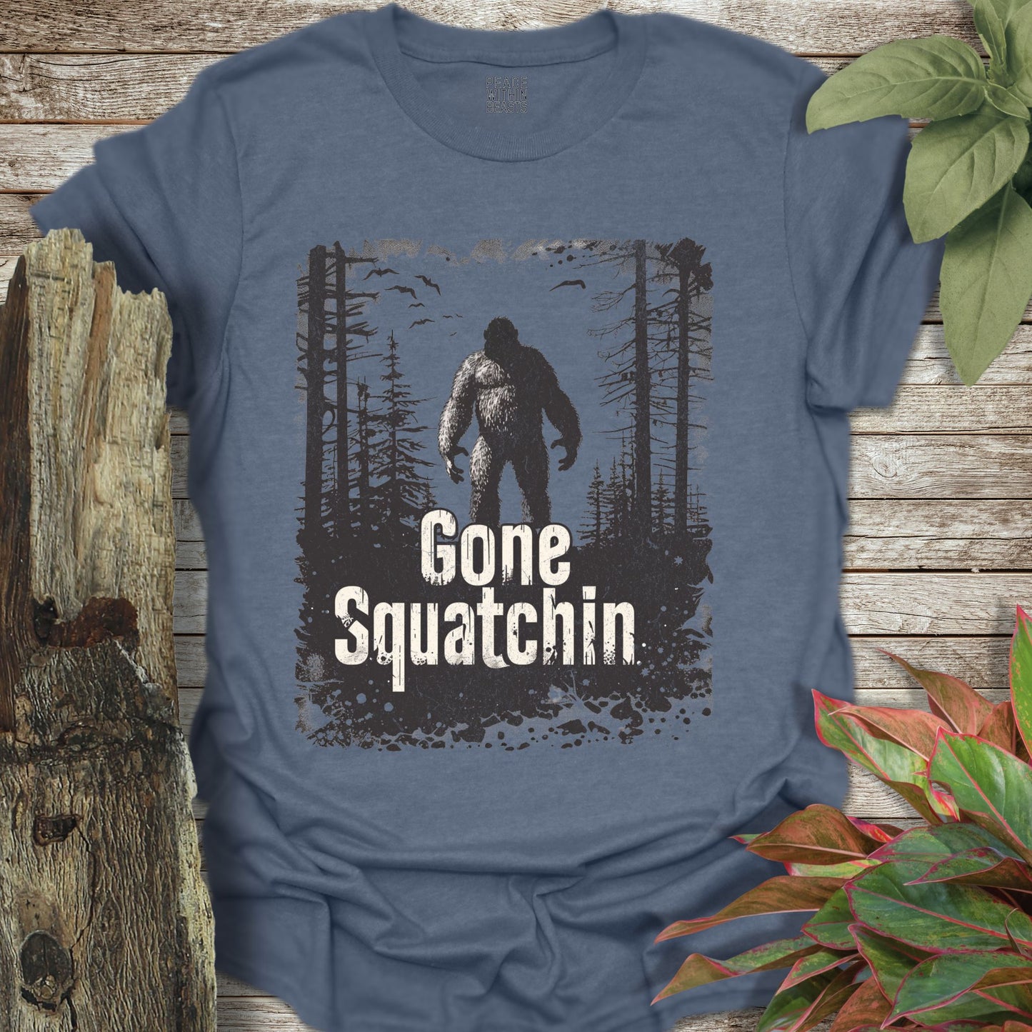 Bigfoot Gone Squatchin T-Shirt