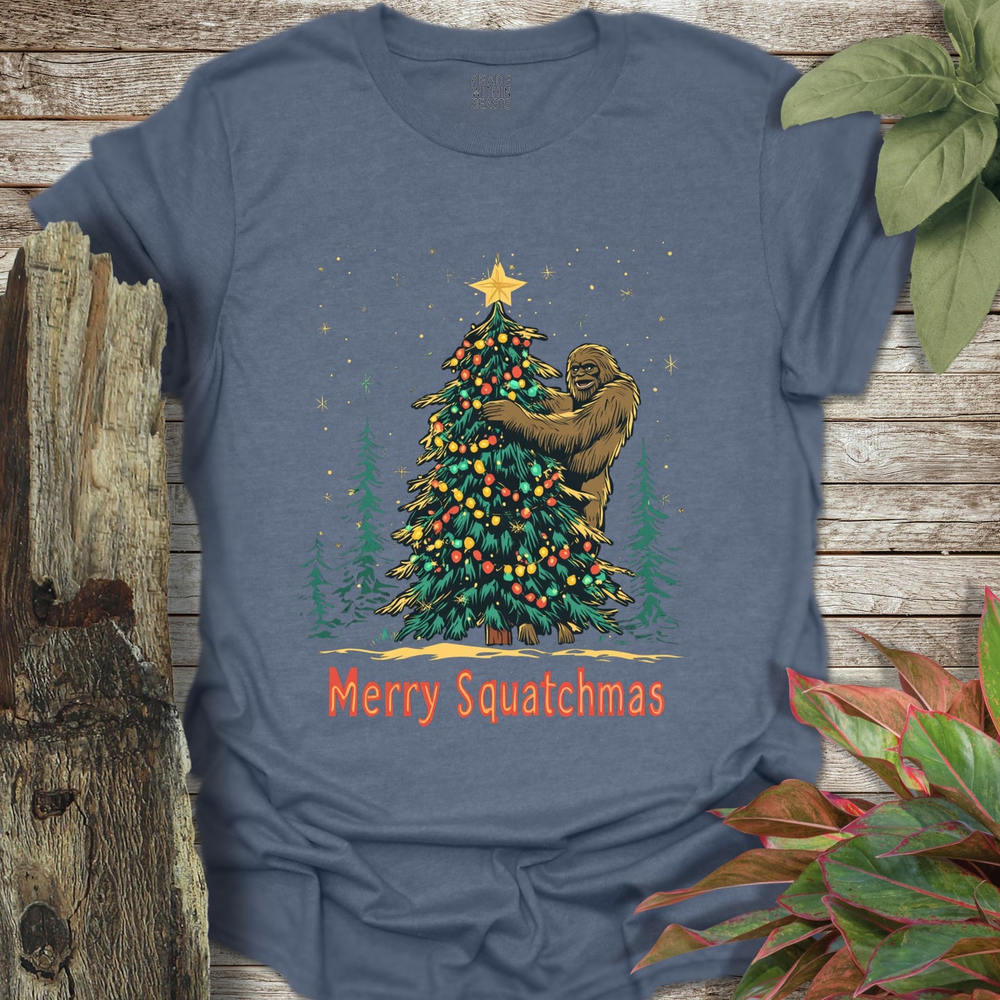 Bigfoot Squatchmas T-Shirt