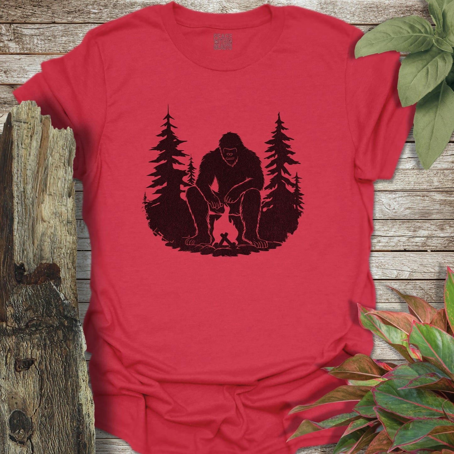 Bigfoot Camping T-Shirt