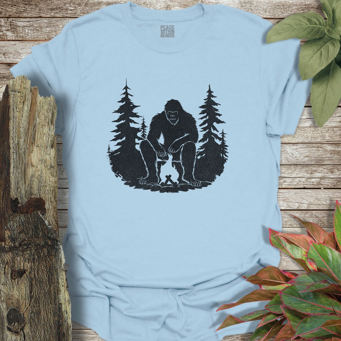Bigfoot Camping T-Shirt