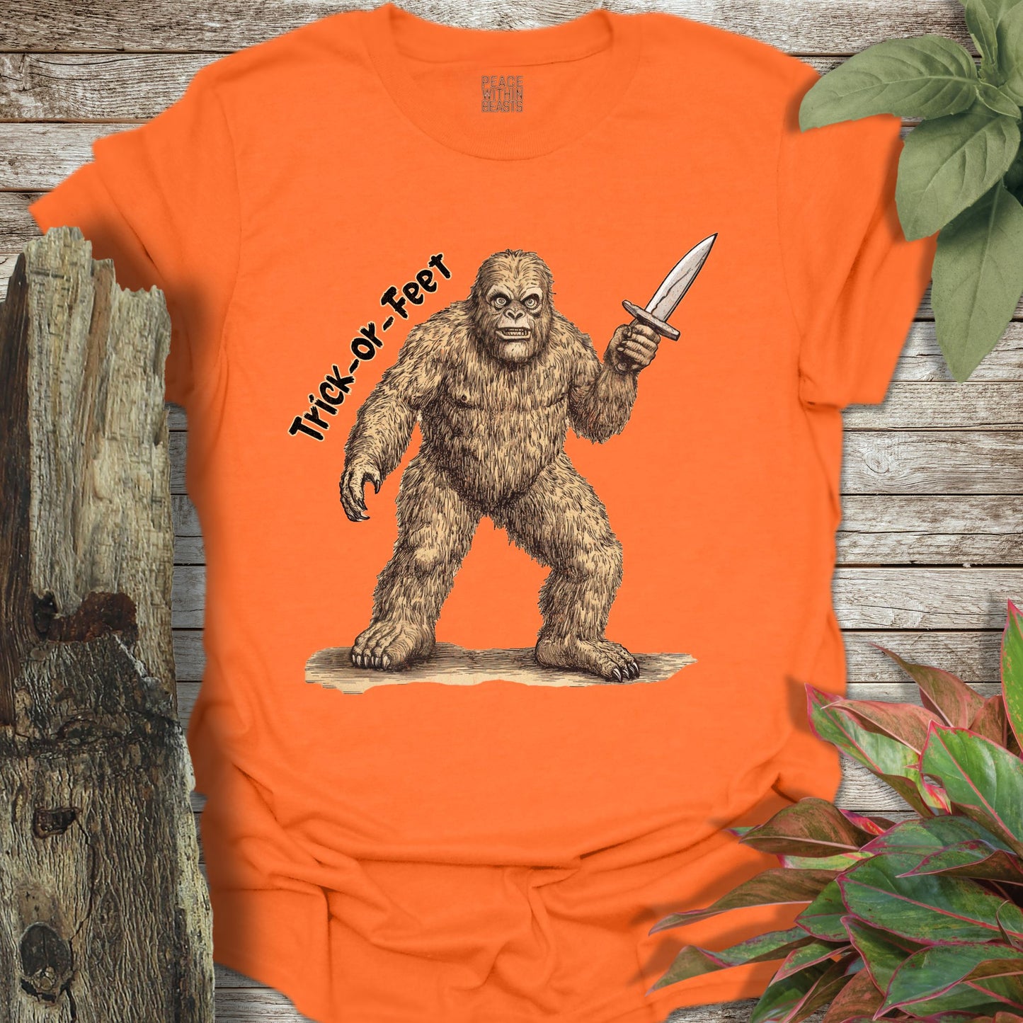 Trick-or-Feet Spooky T-Shirt