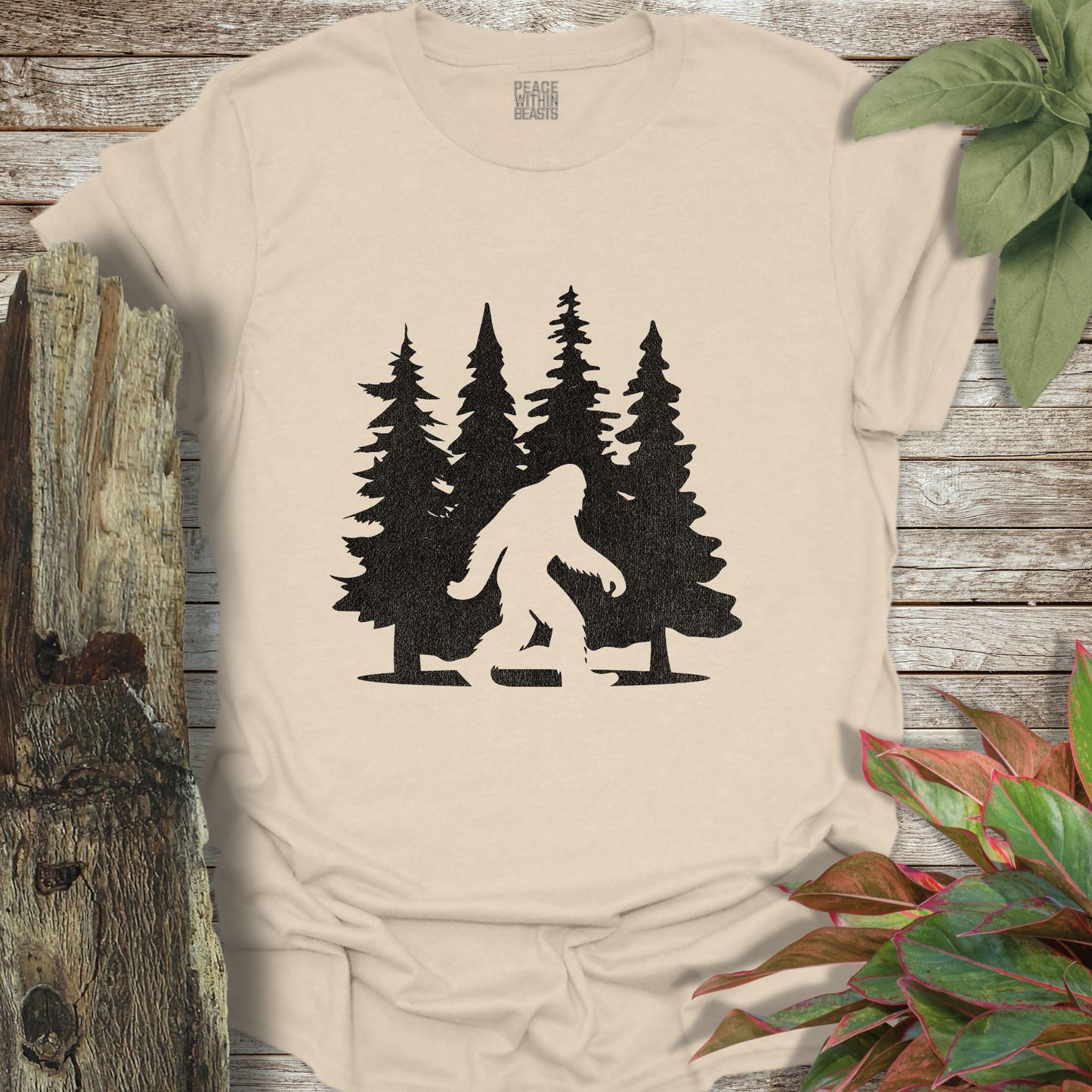 Bigfoot In The Pines T-Shirt