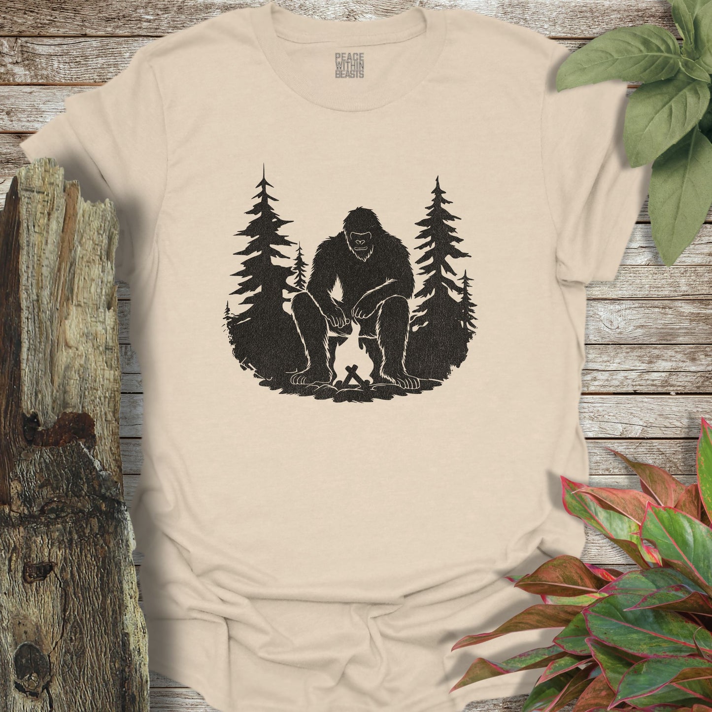 Bigfoot Camping T-Shirt