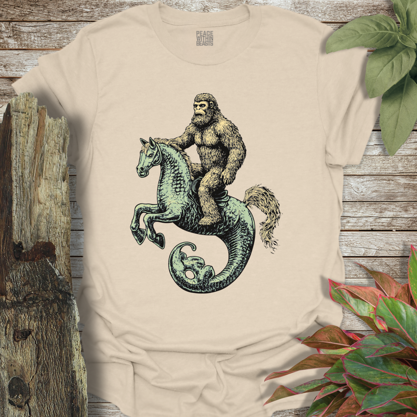 Bigfoot Sea Horse T-Shirt