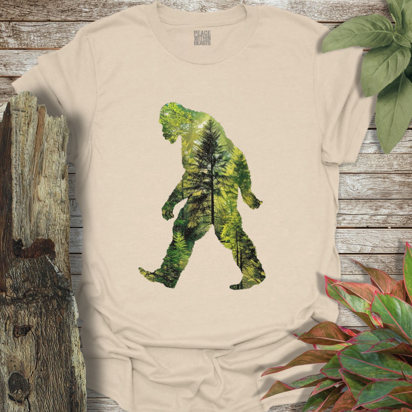 Bigfoot Double Exposure T-Shirt