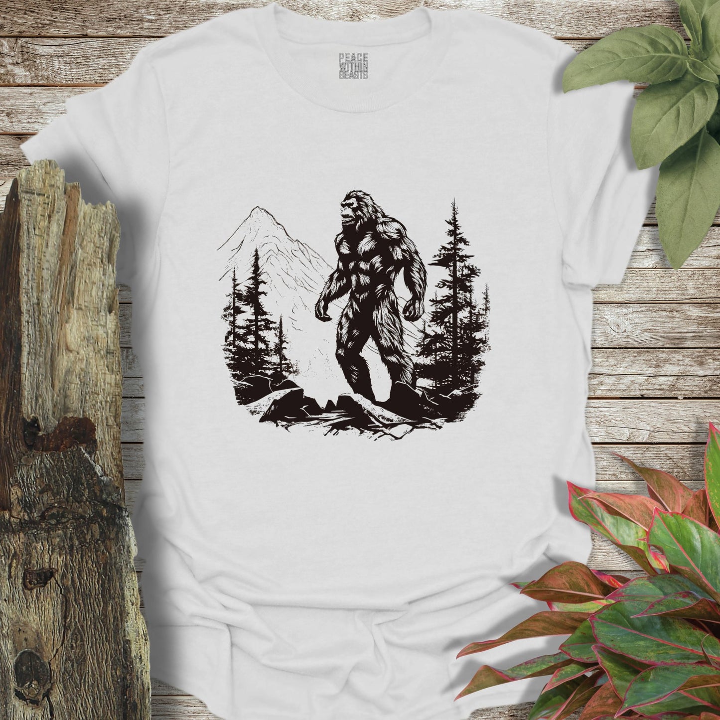 Bigfoot Posted Up T-Shirt