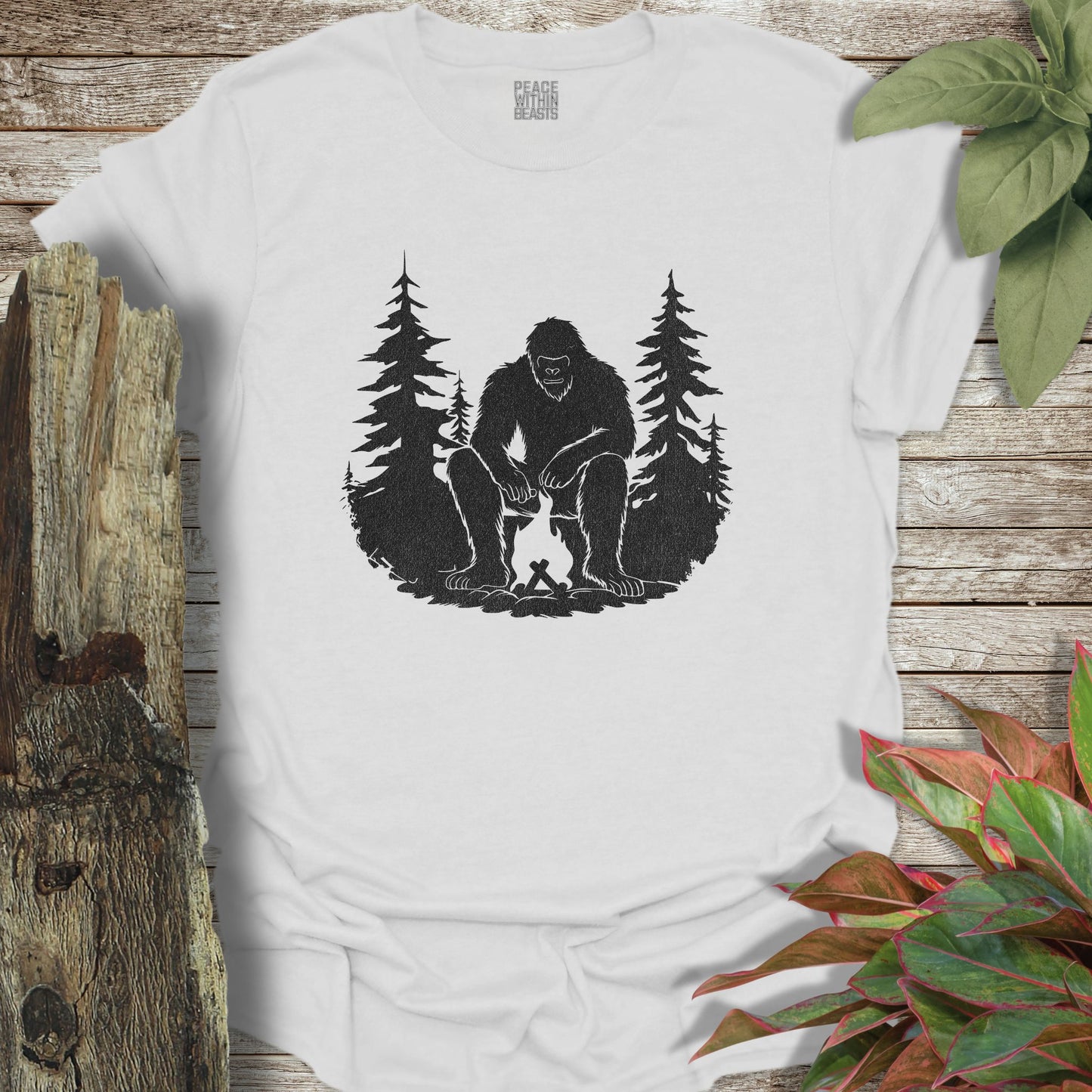 Bigfoot Camping T-Shirt
