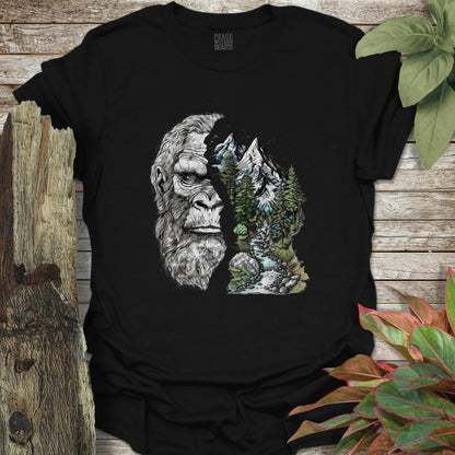 Bigfoot Forest 1/2 & 1/2 T-Shirt