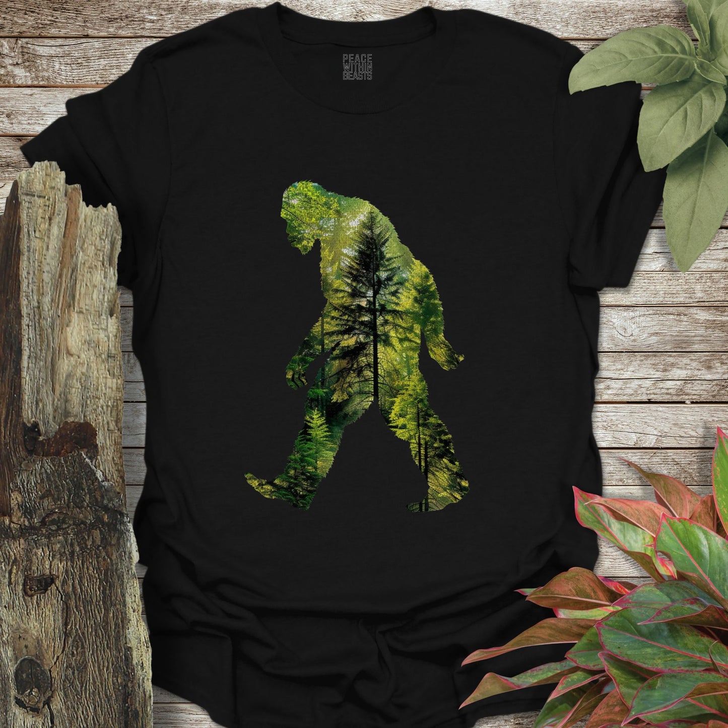 Bigfoot Double Exposure T-Shirt