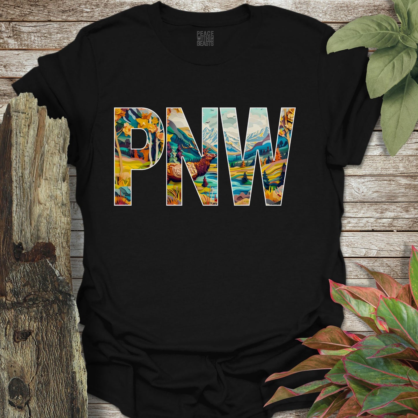 PNW Double Exposure T-Shirt