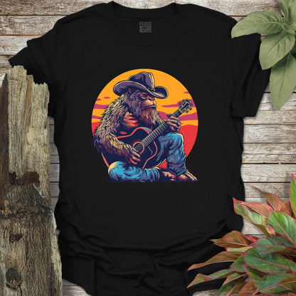 Bigfoot Sunset Serenade T-Shirt