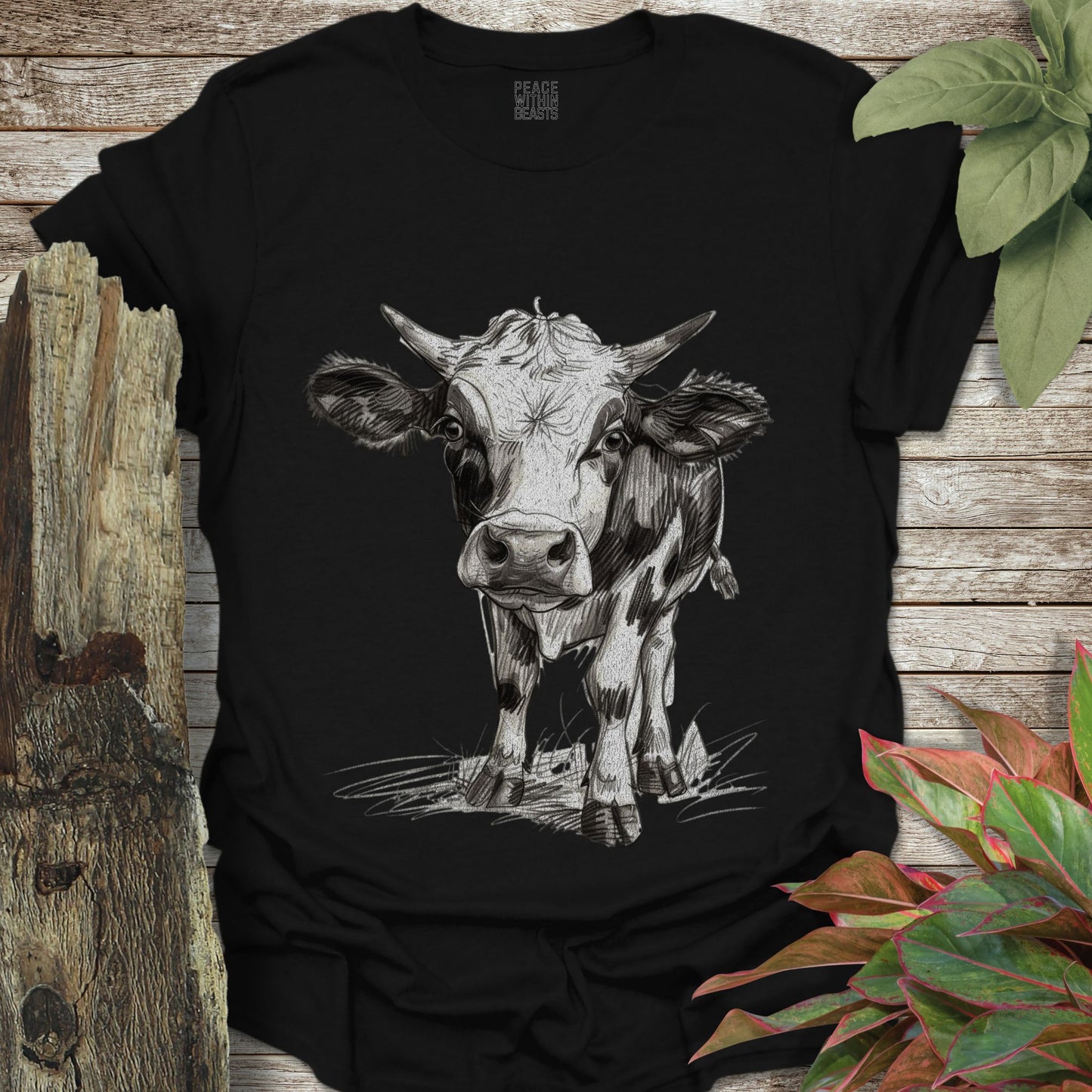 Sketchy Cow T-Shirt