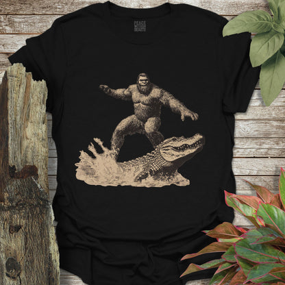 Bigfoot Alligator Mount T-Shirt