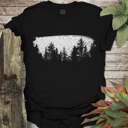 Painted Forest Silhouette T-Shirt