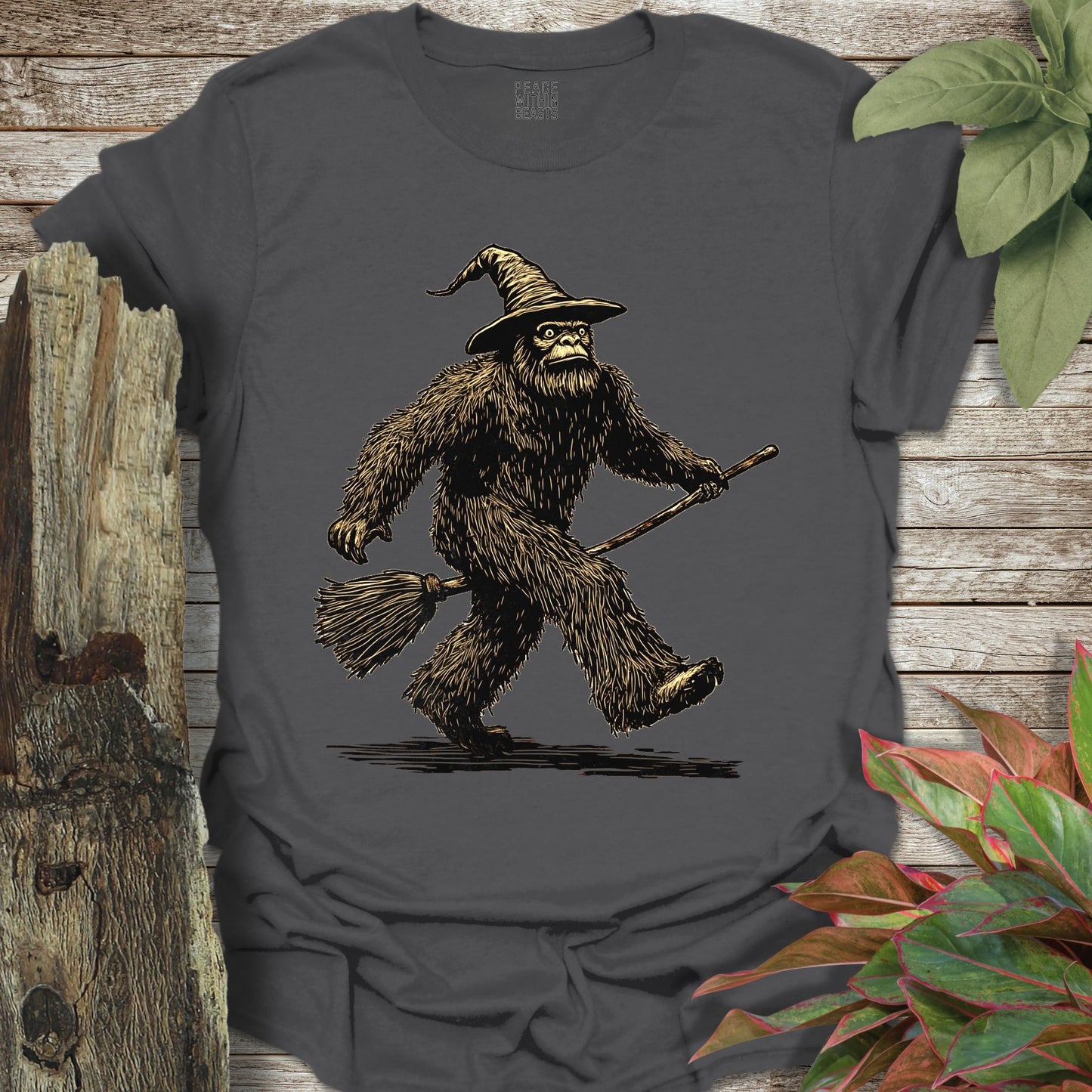 Bigfoot Witch T-Shirt