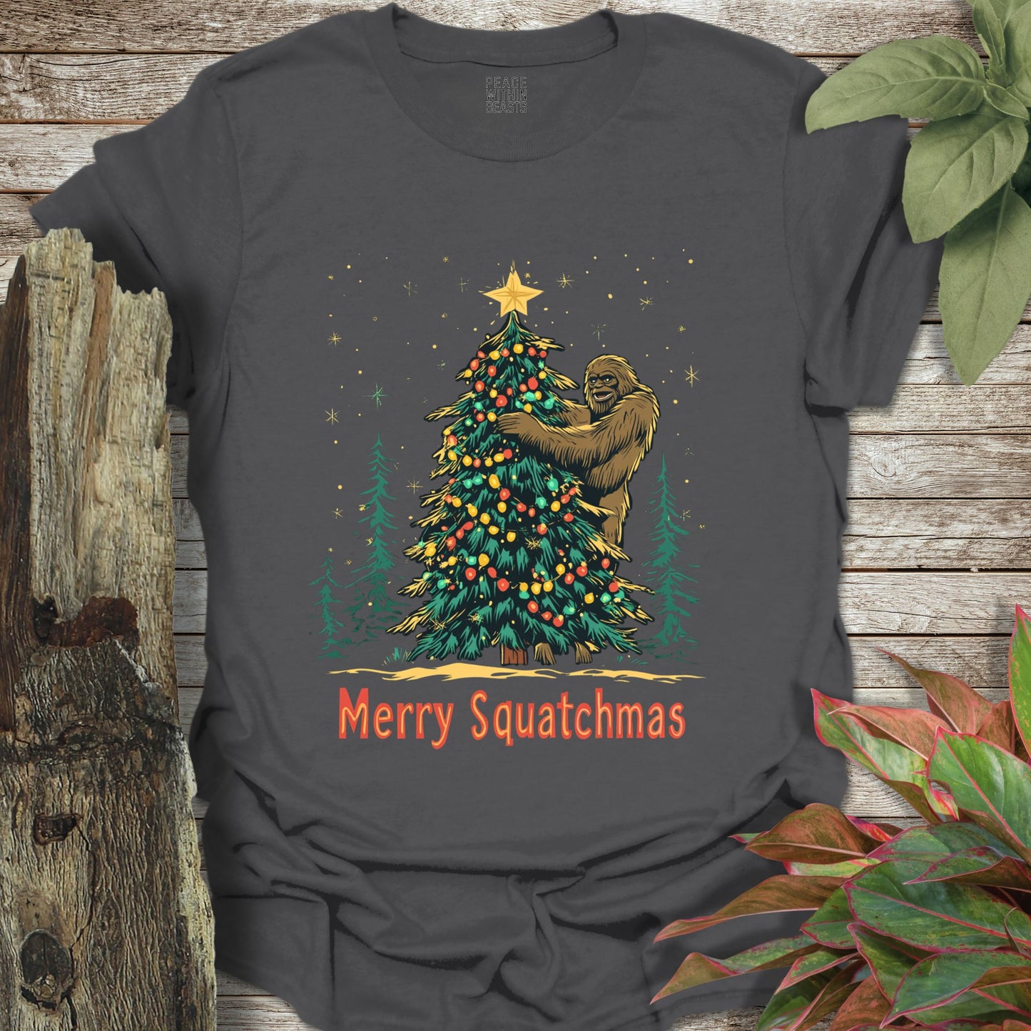 Bigfoot Squatchmas T-Shirt