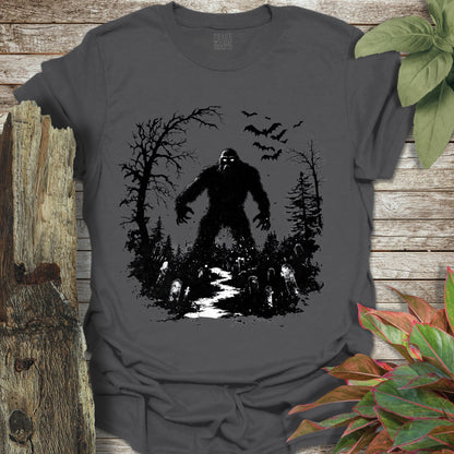 Bigfoot Spooky Silhouette T-Shirt