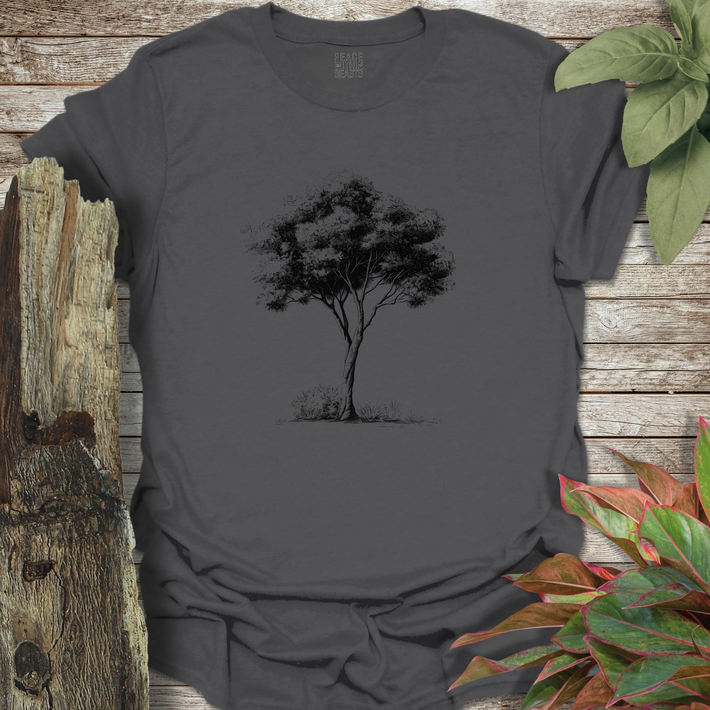 Tree Line Art t-Shirt