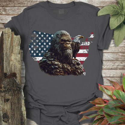 Bigfoot Bald EagleT-Shirt