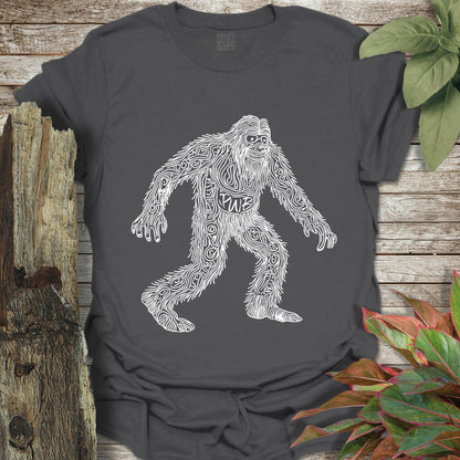 Bigfoot Cave Drawing T-Shirt