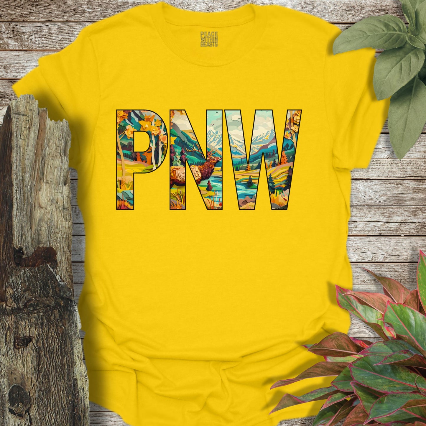 PNW Double Exposure T-Shirt