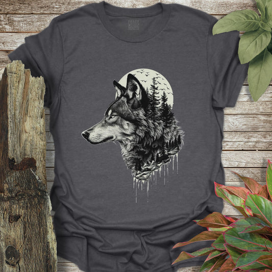 Wolf In The Moonlight T-Shirt