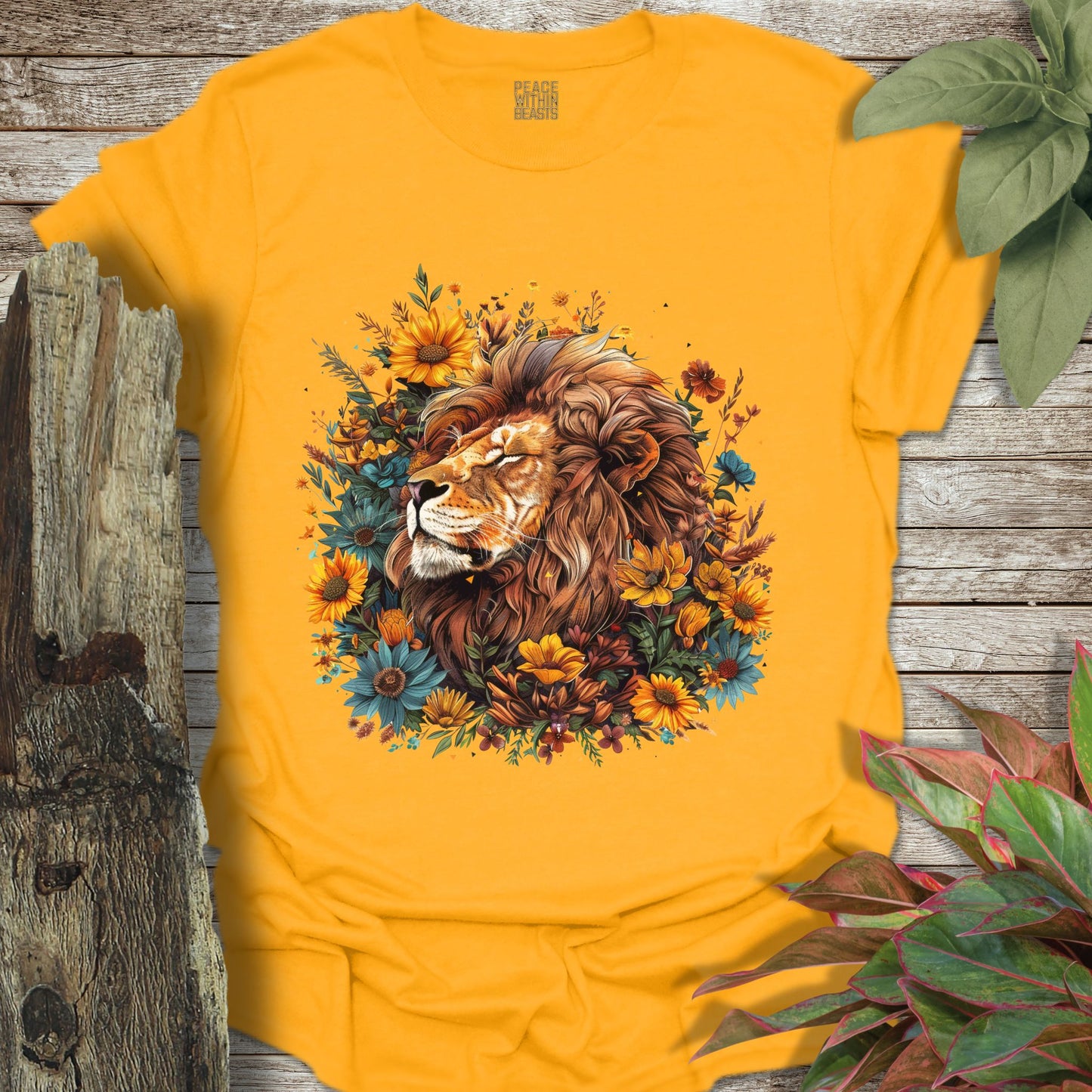 Wildflower Lion T-Shirt