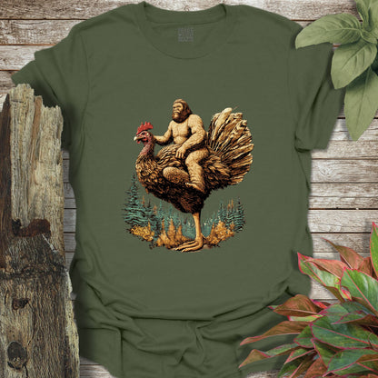 Bigfoot Chicken T-Shirt