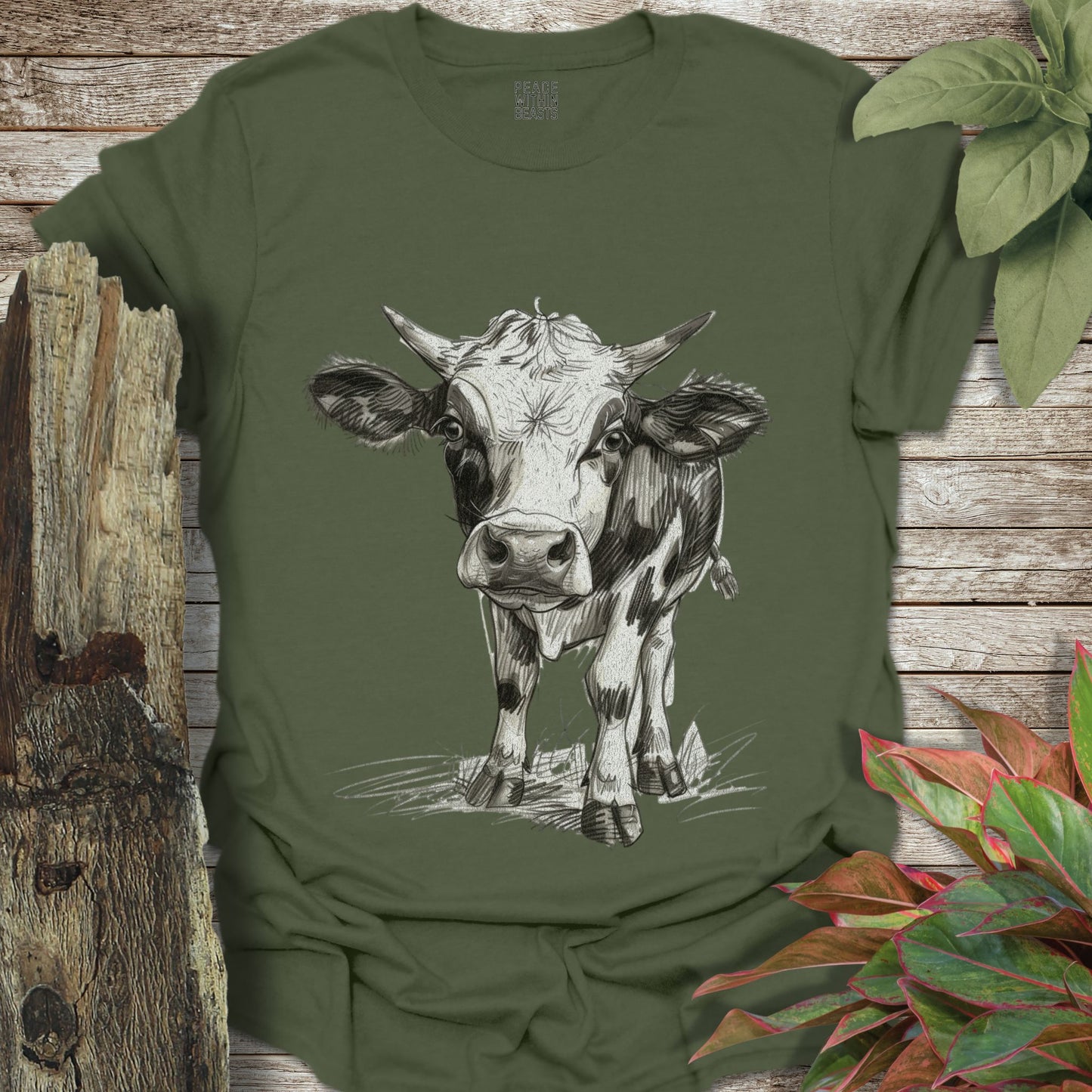 Sketchy Cow T-Shirt