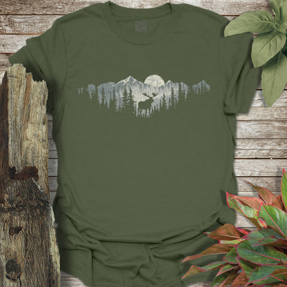 Moose And Moonlight T-Shirt