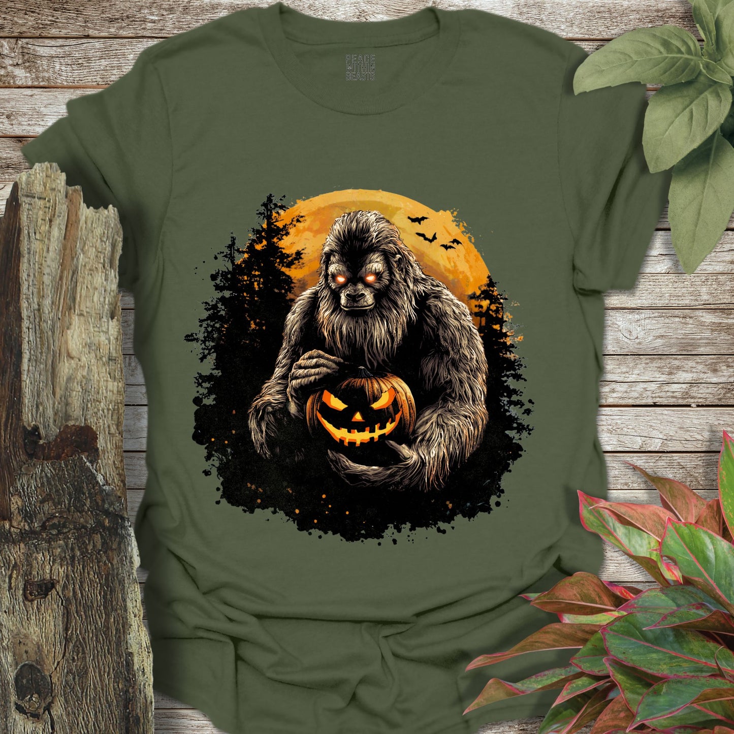 Bigfoot Pumpkin King T-Shirt