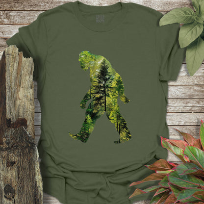 Bigfoot Double Exposure T-Shirt