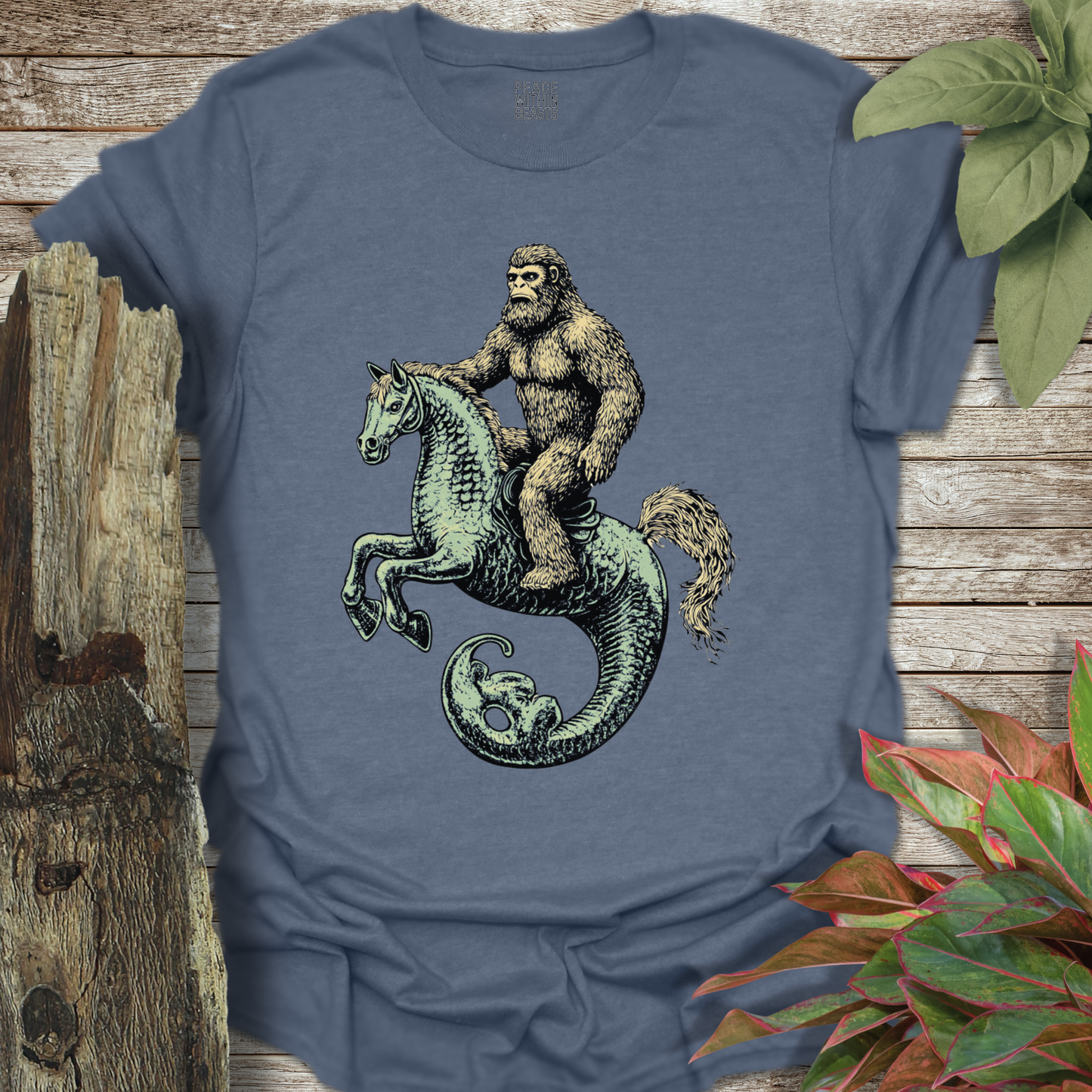 Bigfoot Sea Horse T-Shirt