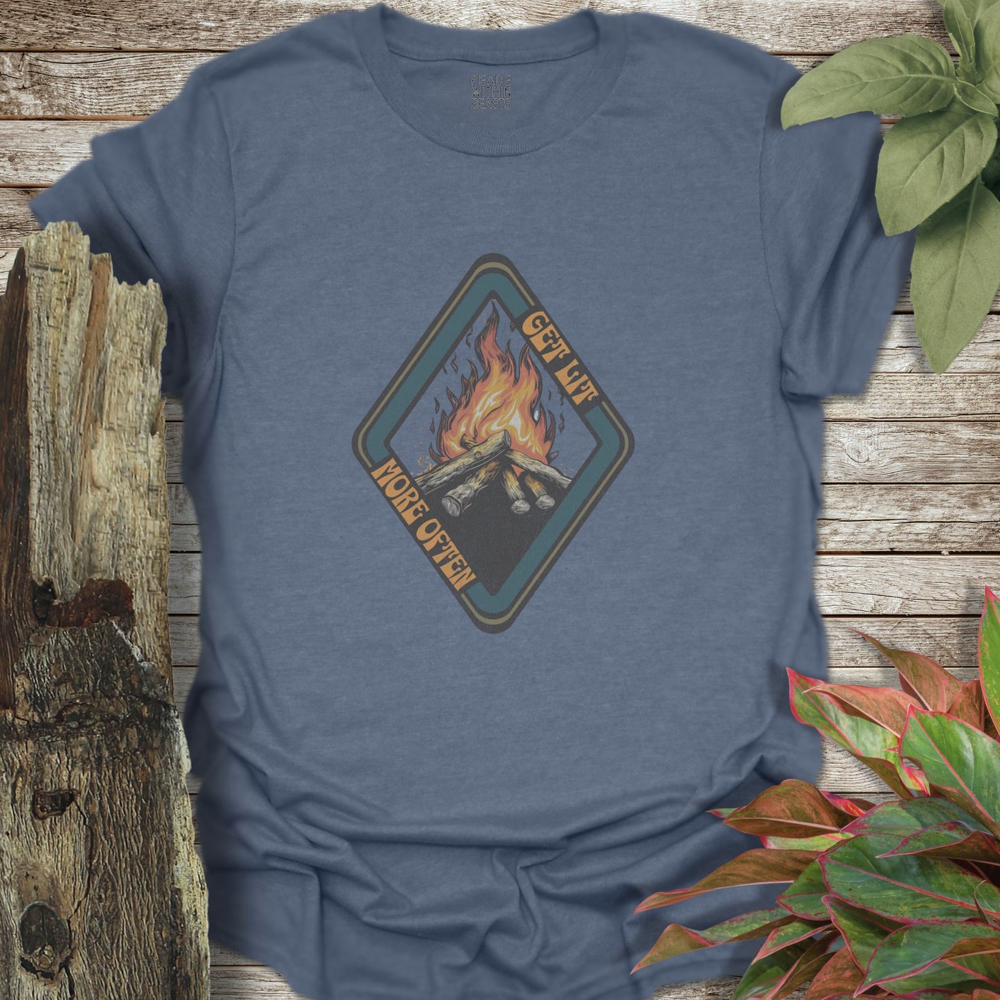 Get Lit More Often Camping T-Shirt