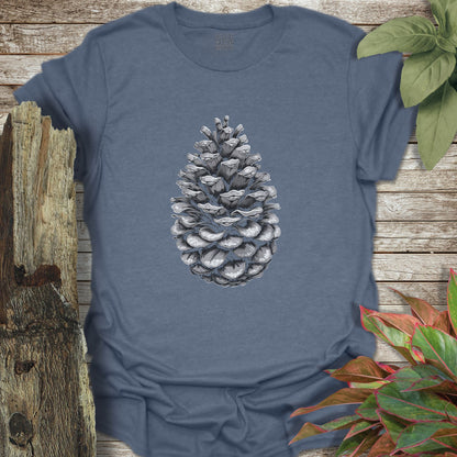 Pinecone Line Art T-Shirt