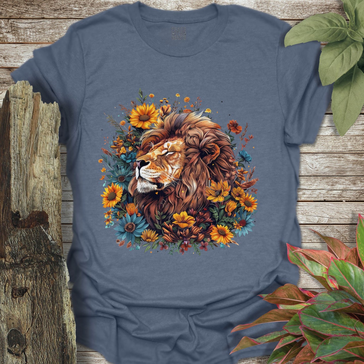 Wildflower Lion T-Shirt