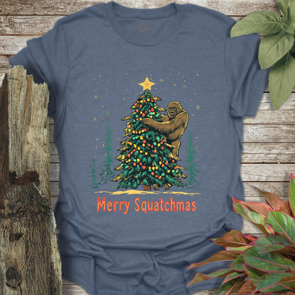 Bigfoot Squatchmas T-Shirt