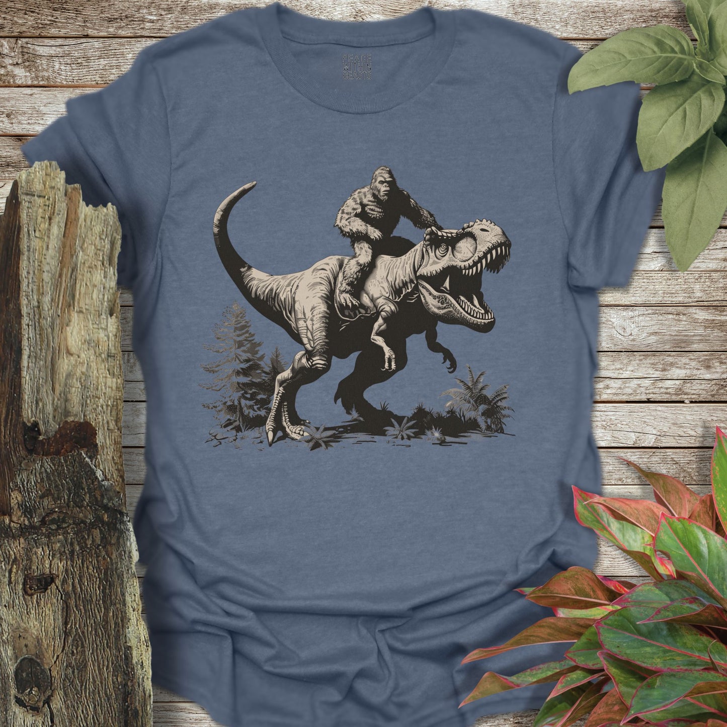 Bigfoot T-Rex T-Shirt