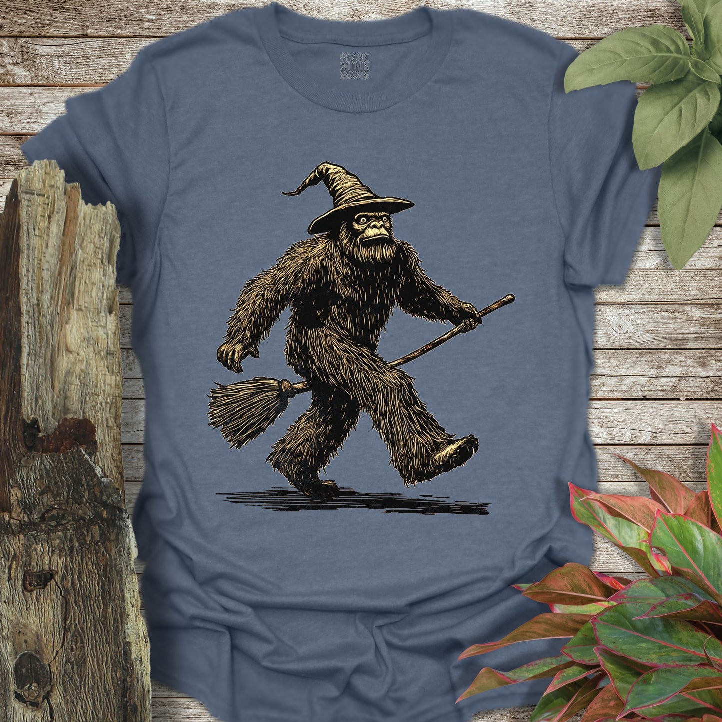 Bigfoot Witch T-Shirt