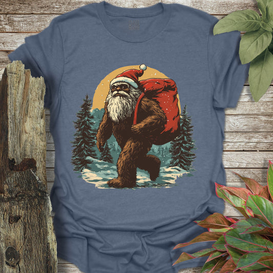 Bigfoot Saint Nick T-Shirt