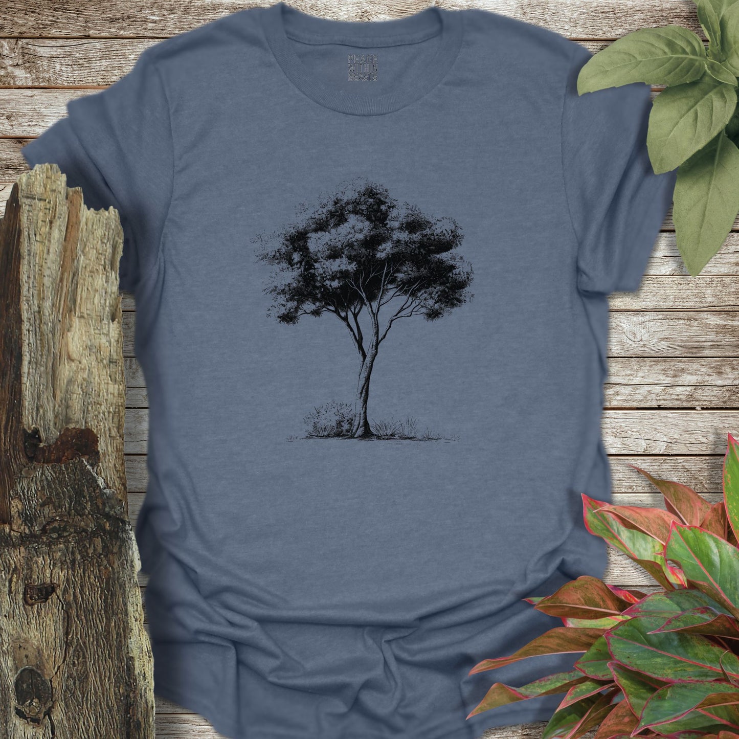 Tree Line Art t-Shirt