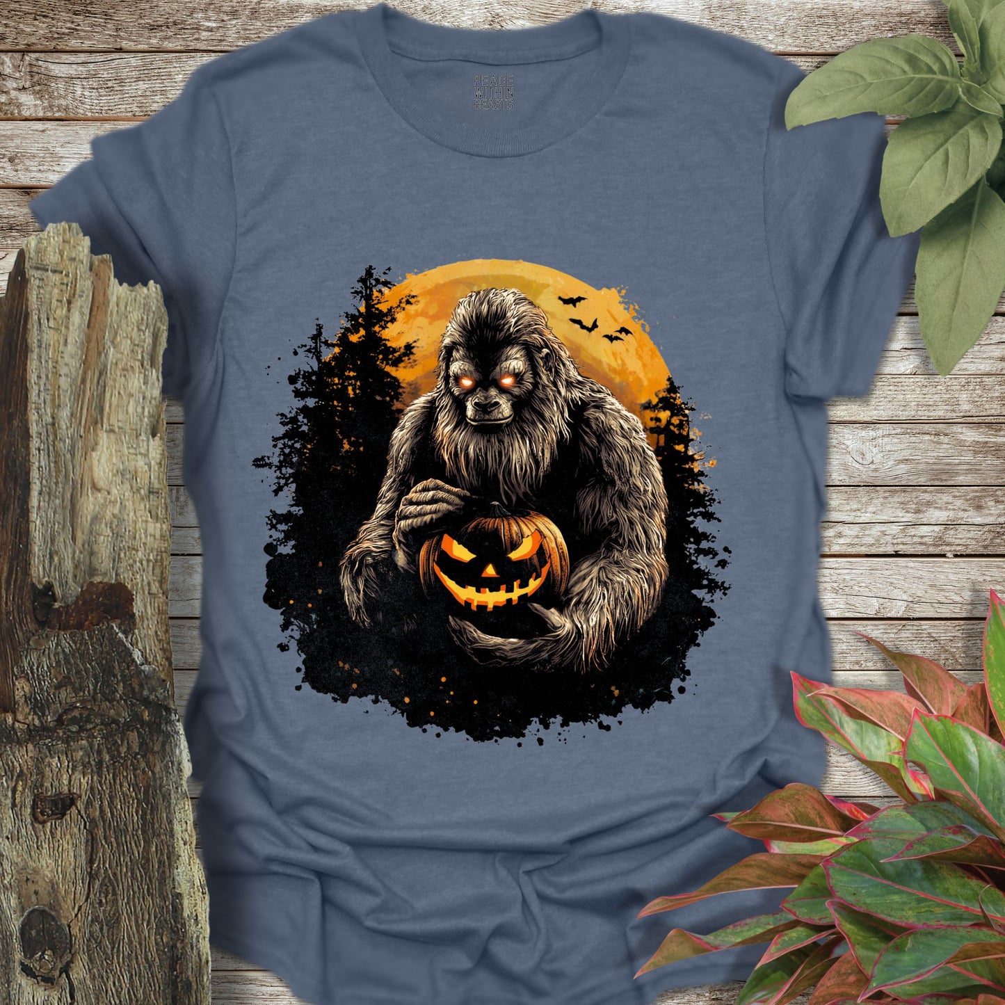 Bigfoot Pumpkin King T-Shirt