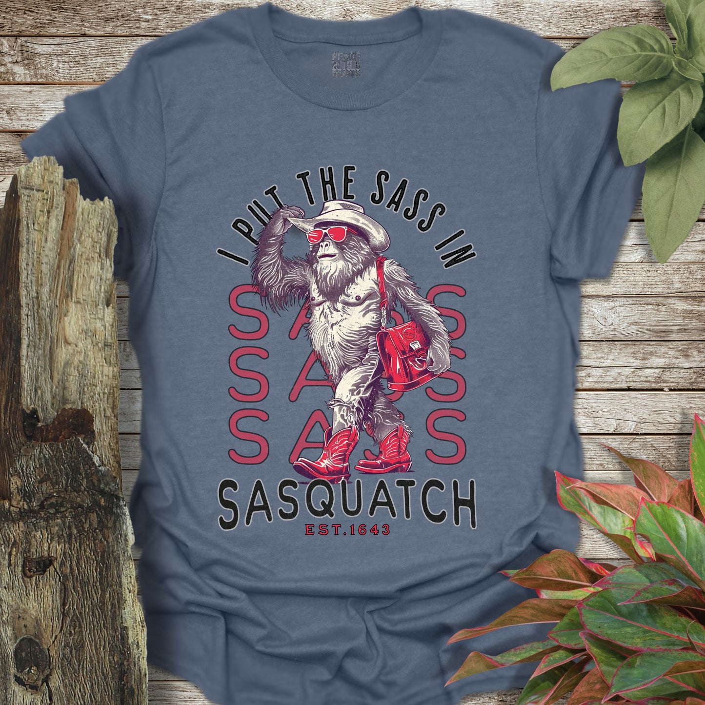 Bigfoot Sass-Squatch T-Shirt