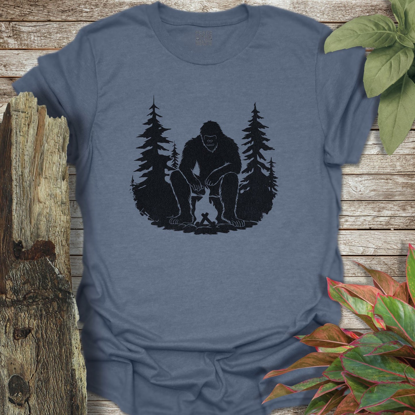 Bigfoot Camping T-Shirt