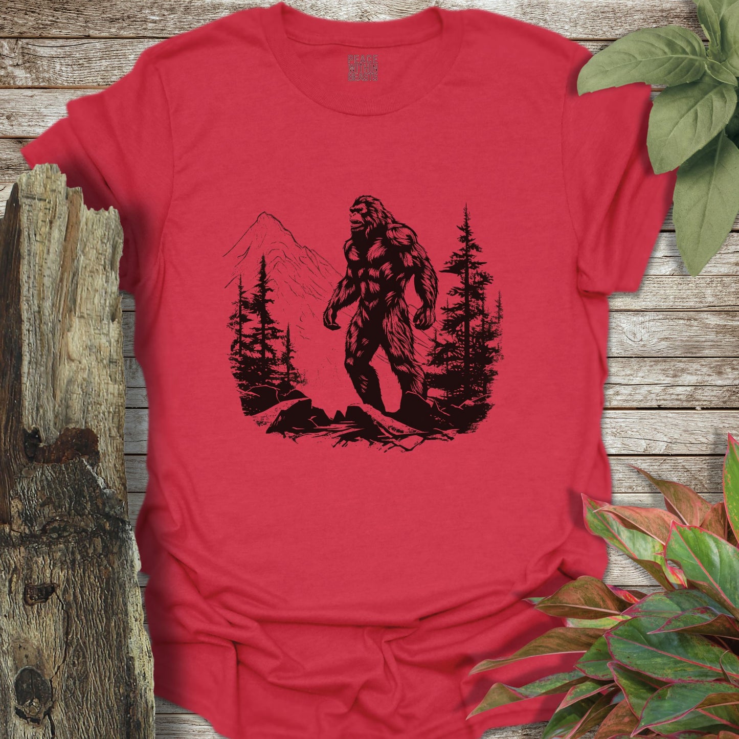 Bigfoot Posted Up T-Shirt