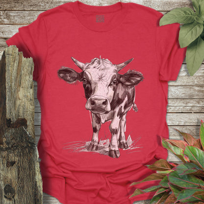 Sketchy Cow T-Shirt
