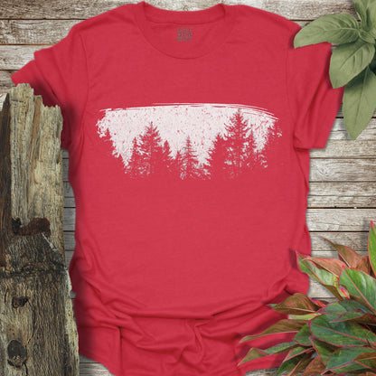 Painted Forest Silhouette T-Shirt