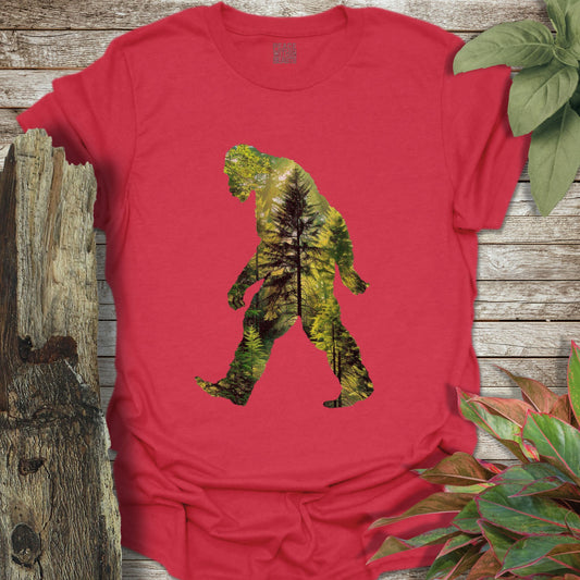 Bigfoot Double Exposure T-Shirt