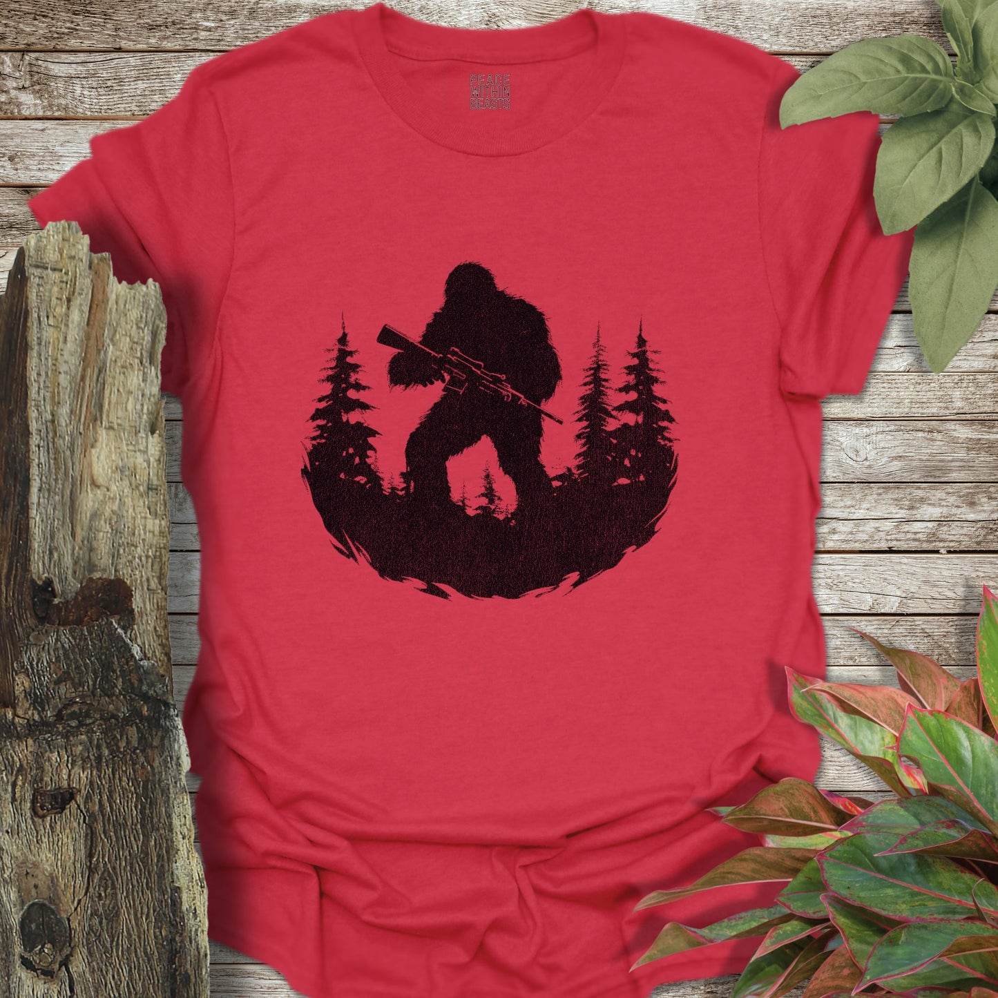 Bigfoot Hunting T-Shirt Men