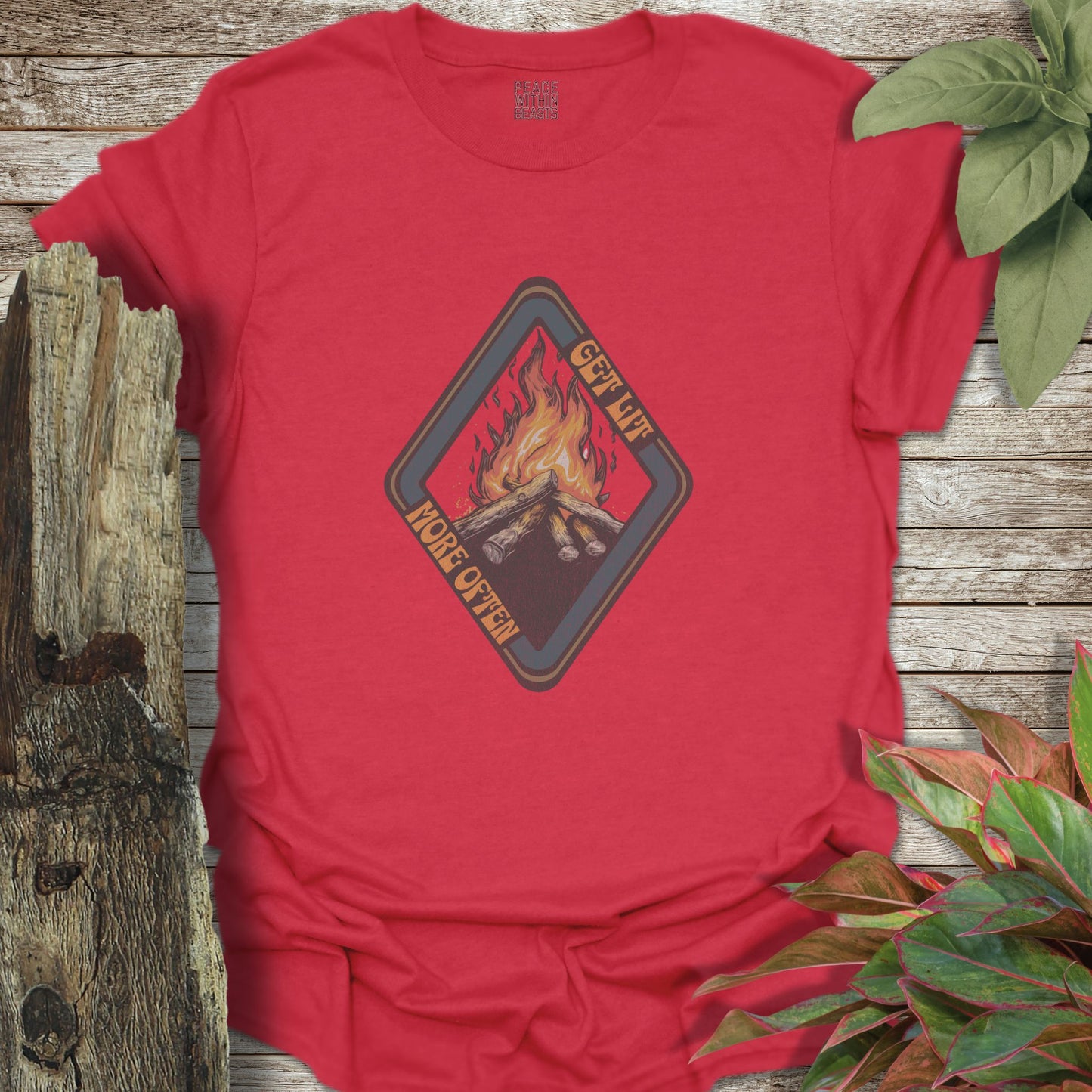 Get Lit More Often Camping T-Shirt